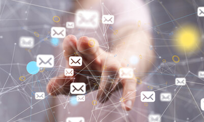 service communication support contact concept service