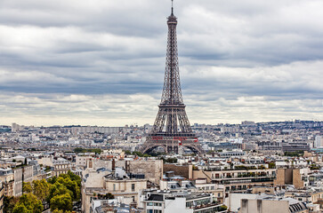 Paris' biggest attraction. Eiffel Tower