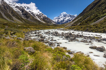 Hike to Aoraki/Mt Cook, New Zealand