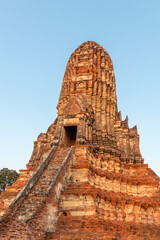 Wat Chai Watthanaram &agrave; Ayutthaya, Tha&iuml;lande