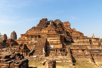 Temple à Ayutthaya, Thaïlande