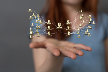 team hierarchy connection group digital