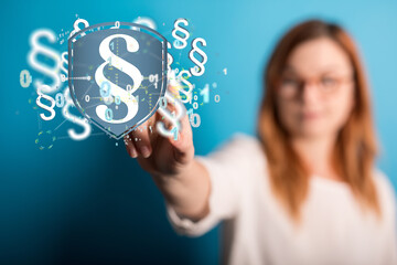 Symbol of Law and Justice - Paragraph / section sign.