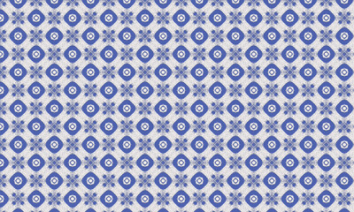 blue pattern