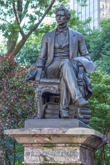 Statue of William H. Seward Madison Square Park New York City