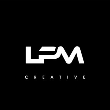 LPM Letter Initial Logo Design Template Vector Illustration