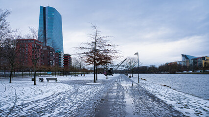 Winter in Frankfurt