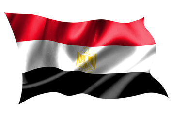 エジプト　 国旗　シルク　アイコン