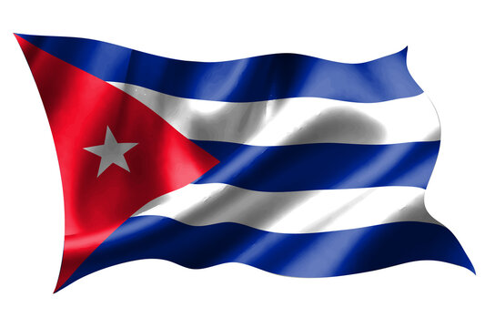 キューバ　 国旗　シルク　アイコン