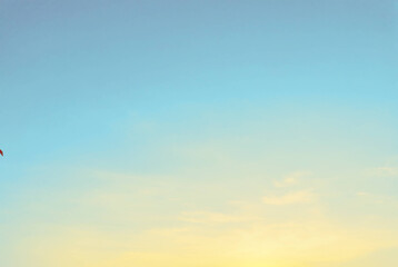 Obraz premium sunset in the sky