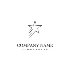 Obraz premium Star icon Template vector illustration design