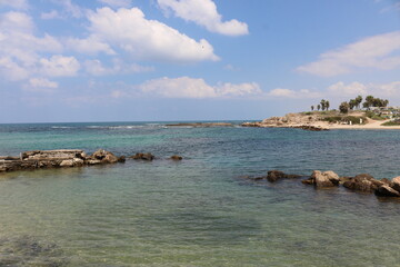 Fototapeta premium Израиль. Средиземное море