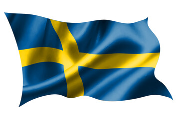 スウェーデン　 国旗　シルク　アイコン
