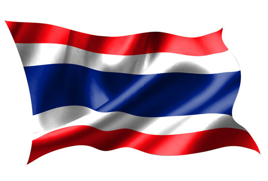タイ　 国旗　シルク　アイコン