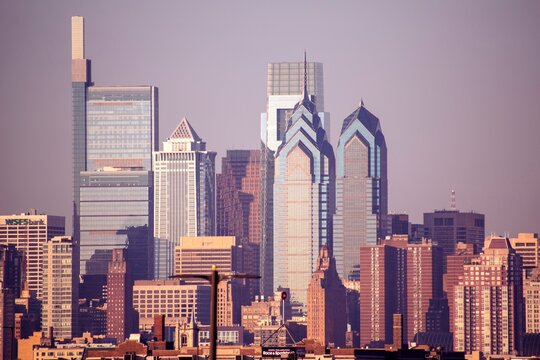 view of the tallest buildings - Powered by Adobe