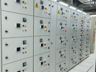Electrical switch gear low Voltage motor control center cabinet in power plant,Breaker module,Electrical selector switch,button switch