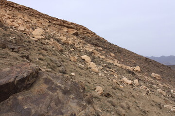 Iran desert landscape