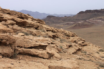 Iran desert landscape