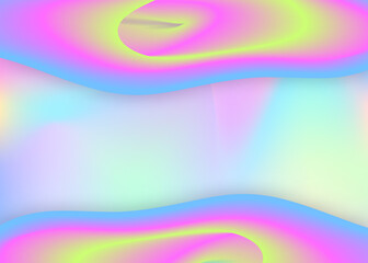Fluid dynamic. Psychedelic flyer, book composition. Holographic 3d backdrop with modern trendy blend. Vivid gradient mesh. Fluid dynamic background with liquid shapes and elements.