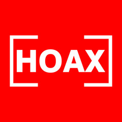 Fototapeta premium Internet Hoax, and fake news