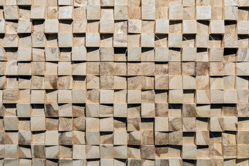 Decoration wooden blocks