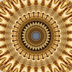 Abstract kaleidoscope background. Beautiful multicolor kaleidoscope texture. Geometrical symmetrical ornament