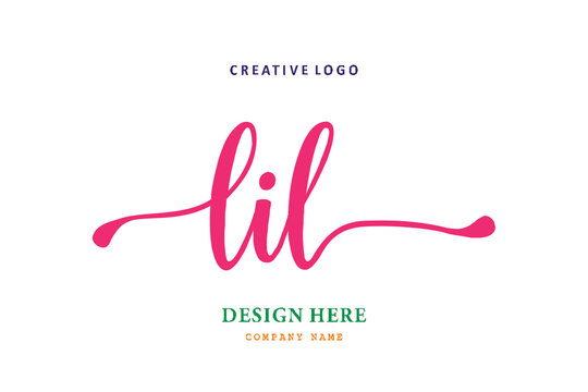 LIL lettering logo is simple, easy to understand and authoritative