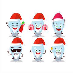 Santa Claus emoticons with halogen cartoon character