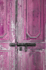 old wooden door from home