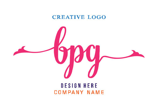 BPG lettering logo is simple, easy to understand and authoritative