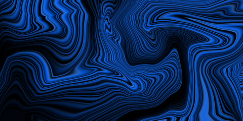 Abstract dark blue distorted background