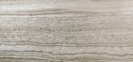 Natural travertine stone polished surface texture background.
