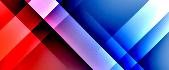 Obraz premium Fluid gradients with dynamic diagonal lines abstract background. Bright colors with dynamic light and shadow effects. Vector wallpaper or poster