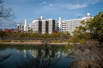 Hiroshima Castle in Hiroshima City, Hiroshima Prefecture