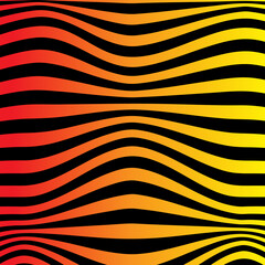Abstract striped background. Optical art. Vector illustration.	
