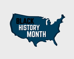 Black History Month Background Vector