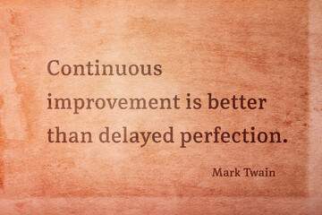 delayed perfection Twain