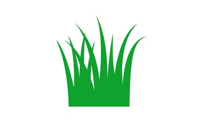Grass illustration icon vector