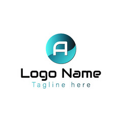 A letter Logo Design,Photo Vector