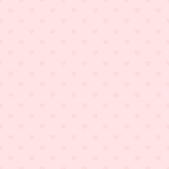 Seamless pattern with pink hearts background