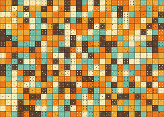 Abstract Geometric Pattern generative computational art illustration