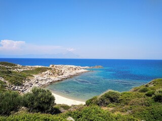Fototapeta na wymiar coast of island Greece