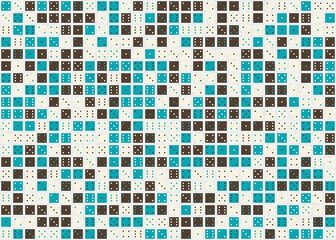 Abstract Geometric Pattern generative computational art illustration