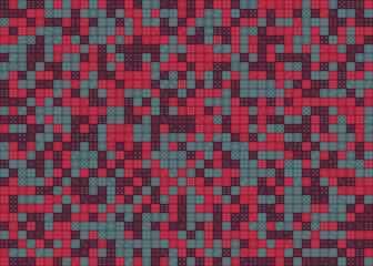 Fototapeta premium Abstract Geometric Pattern generative computational art illustration