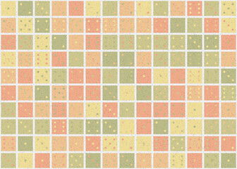 Abstract Geometric Pattern generative computational art illustration