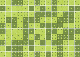 Abstract Geometric Pattern generative computational art illustration