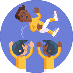 Baseball, softball sport game vector flat icons. Ball, bat, field, helmet, pitching machine, catcher mask. Linear signs set, championship pictograms with editable stroke for event, equipment store. 