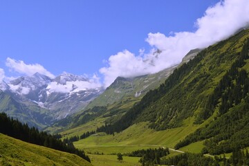 Fototapeta na wymiar Salzburg, Alps Austria, mountain, Salzburger, Schieferalpen, 