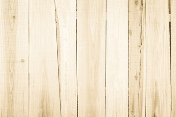 Natural brown wood texture background. Old grunge dark textured wooden background , The surface of the cream reclaimed wood wall paneling, top view teak wood paneling