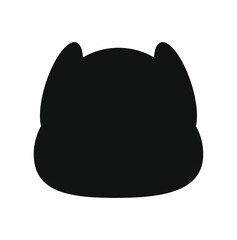 children's drawing of baby fox on white background